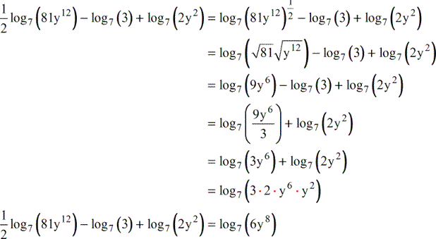 SOLUTION: Rewrite th expression as a single logarithm. log(3)5+5log(3)2
