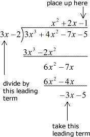 -3x divided by 3x equals -1