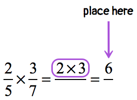 2 × 3 = 6