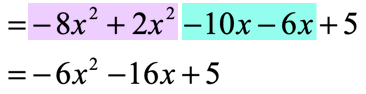 -6x^2-16x+5.