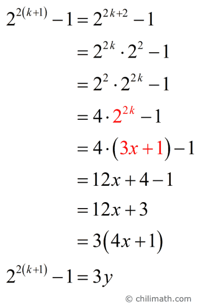 solution #3 math induction for divisibility
