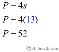 P=4(13)=52