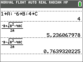 based on the calculator, the correct answers matches ours which are 5.23 and 0.73